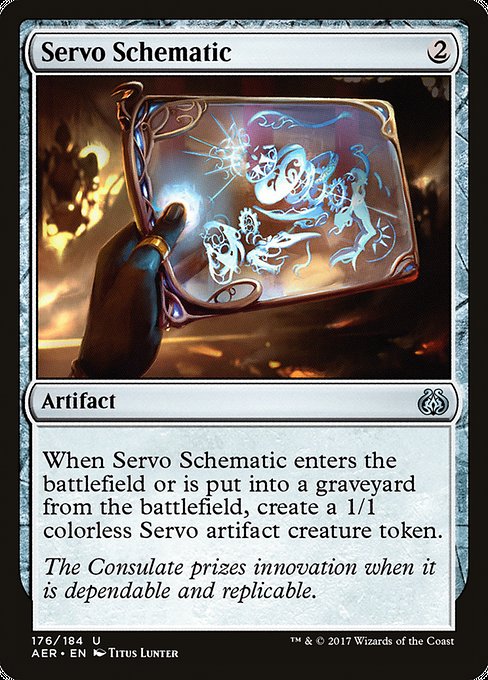 Servo Schematic [Aether Revolt] | Gear Gaming Bentonville