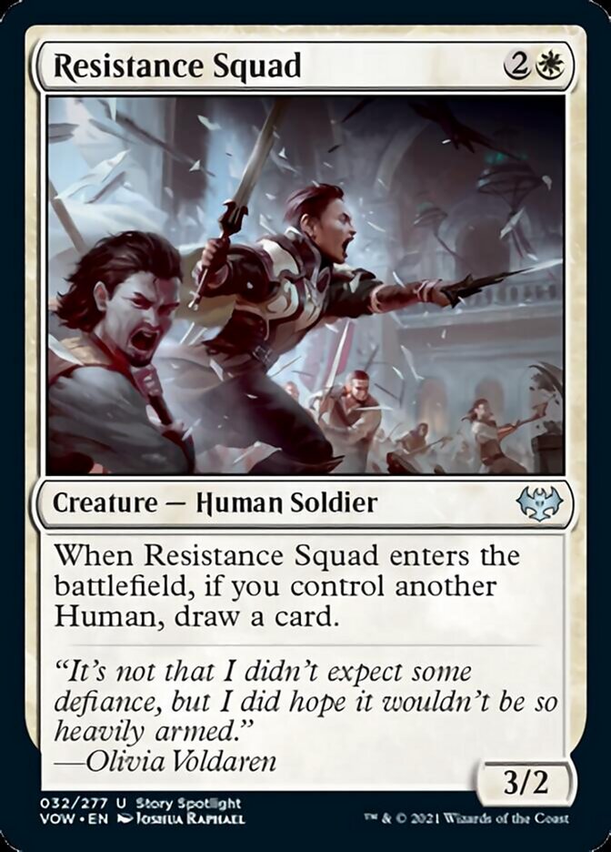 Resistance Squad [Innistrad: Crimson Vow] | Gear Gaming Bentonville