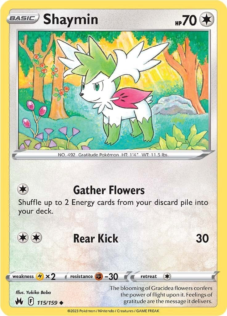 Shaymin (115/159) [Sword & Shield: Crown Zenith] | Gear Gaming Bentonville