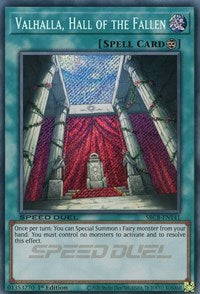 Valhalla, Hall of the Fallen (Secret) [SBCB-EN141] Secret Rare | Gear Gaming Bentonville