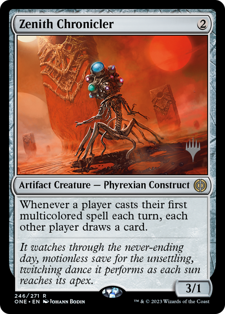 Zenith Chronicler (Promo Pack) [Phyrexia: All Will Be One Promos] | Gear Gaming Bentonville