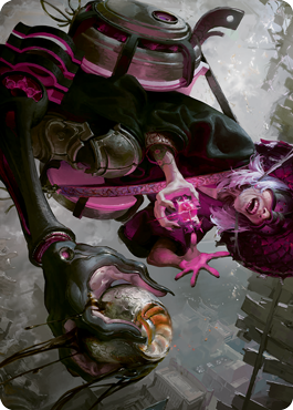 Undercity Scrounger Art Card [Kamigawa: Neon Dynasty Art Series] | Gear Gaming Bentonville