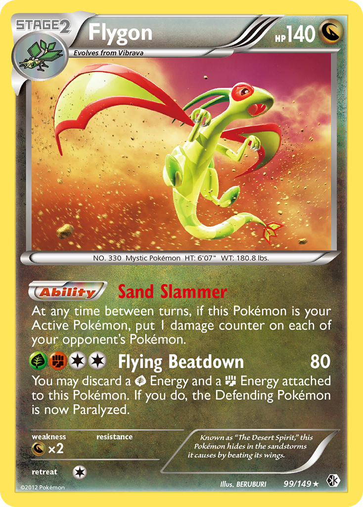 Flygon (99/149) [Black & White: Boundaries Crossed] | Gear Gaming Bentonville