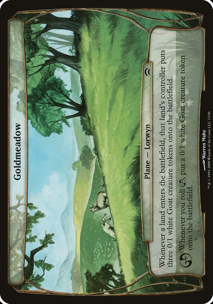 Goldmeadow (Planechase) [Oversize Cards] | Gear Gaming Bentonville