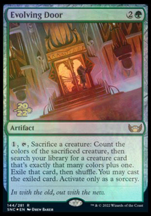 Evolving Door [Streets of New Capenna Prerelease Promos] | Gear Gaming Bentonville