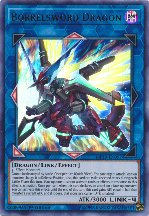 Borrelsword Dragon [MP19-EN097] Ultra Rare | Gear Gaming Bentonville