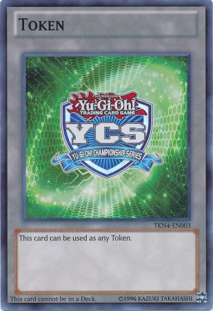 Yu-Gi-Oh Championship Series Token (Green) [TKN4-EN003] Super Rare | Gear Gaming Bentonville