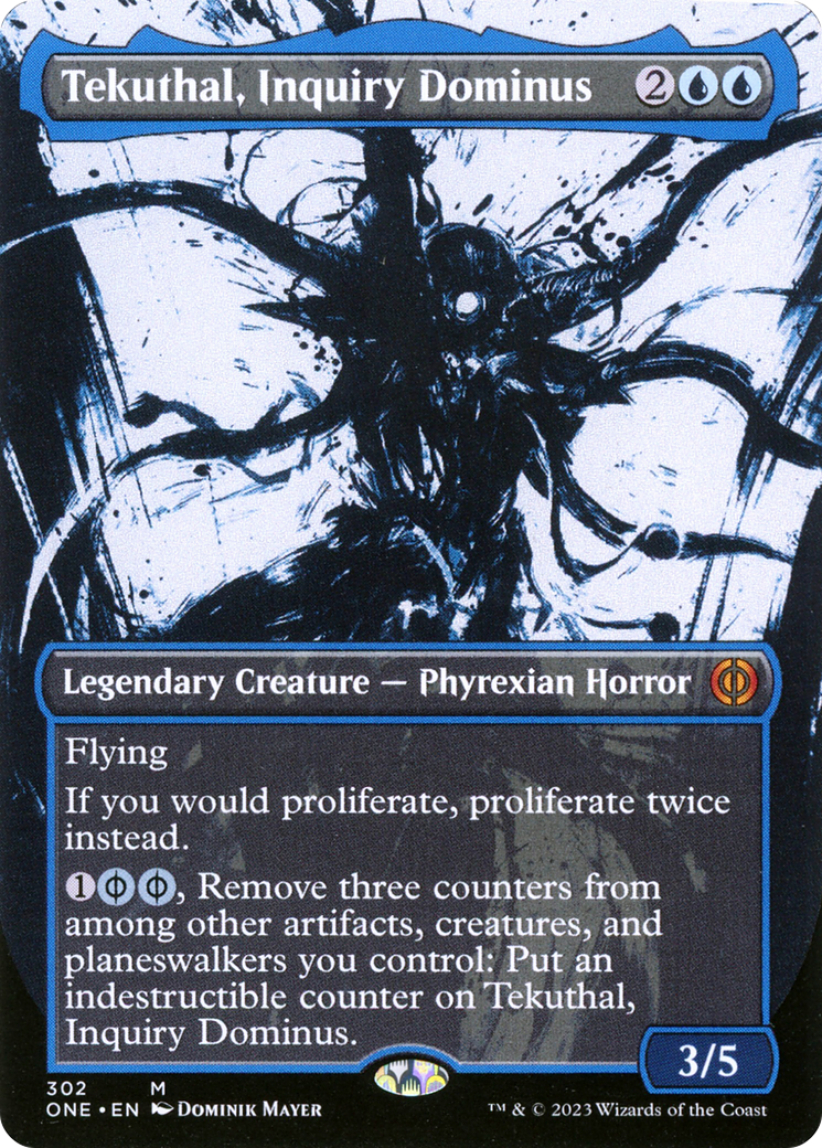 Tekuthal, Inquiry Dominus (Borderless Ichor) [Phyrexia: All Will Be One] | Gear Gaming Bentonville