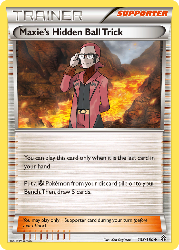 Maxie's Hidden Ball Trick (133/160) [XY: Primal Clash] | Gear Gaming Bentonville