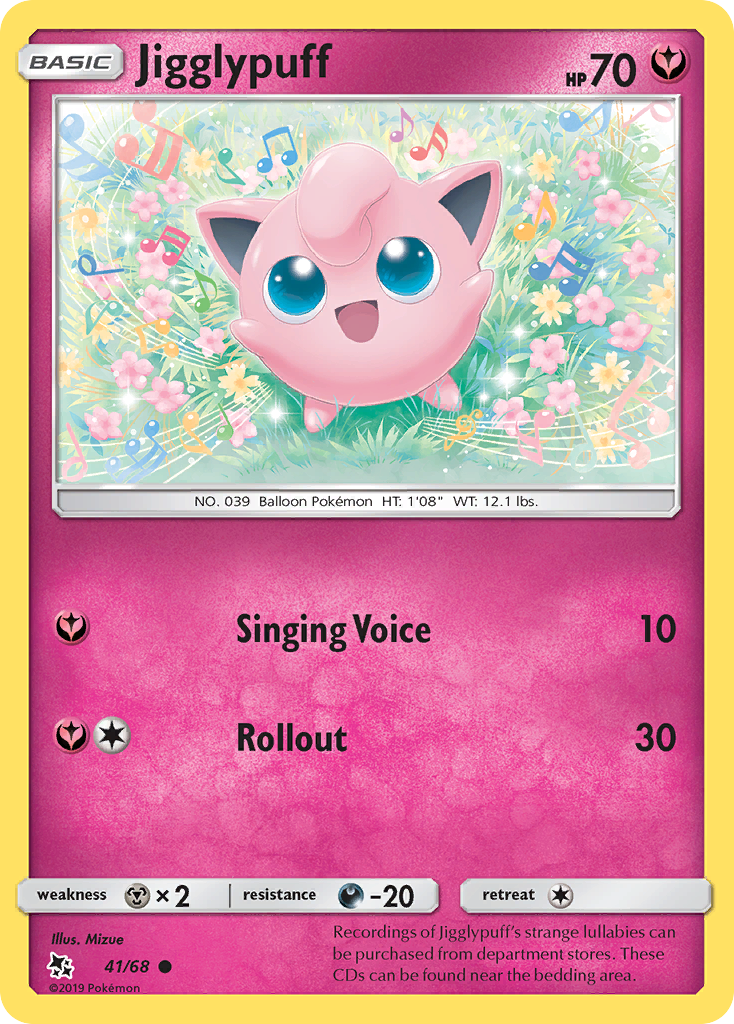 Jigglypuff (41/68) [Sun & Moon: Hidden Fates] | Gear Gaming Bentonville