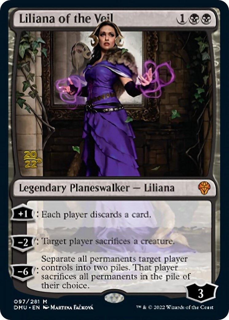 Liliana of the Veil [Dominaria United Prerelease Promos] | Gear Gaming Bentonville