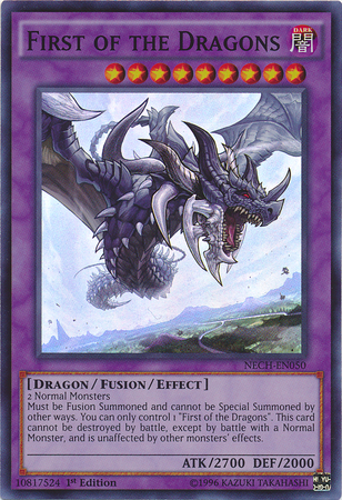 First of the Dragons [NECH-EN050] Super Rare | Gear Gaming Bentonville