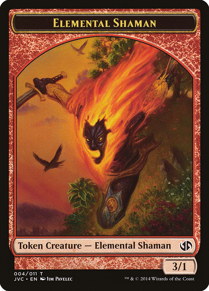 Elemental Shaman Token (Jace vs. Chandra) [Duel Decks Anthology Tokens] | Gear Gaming Bentonville