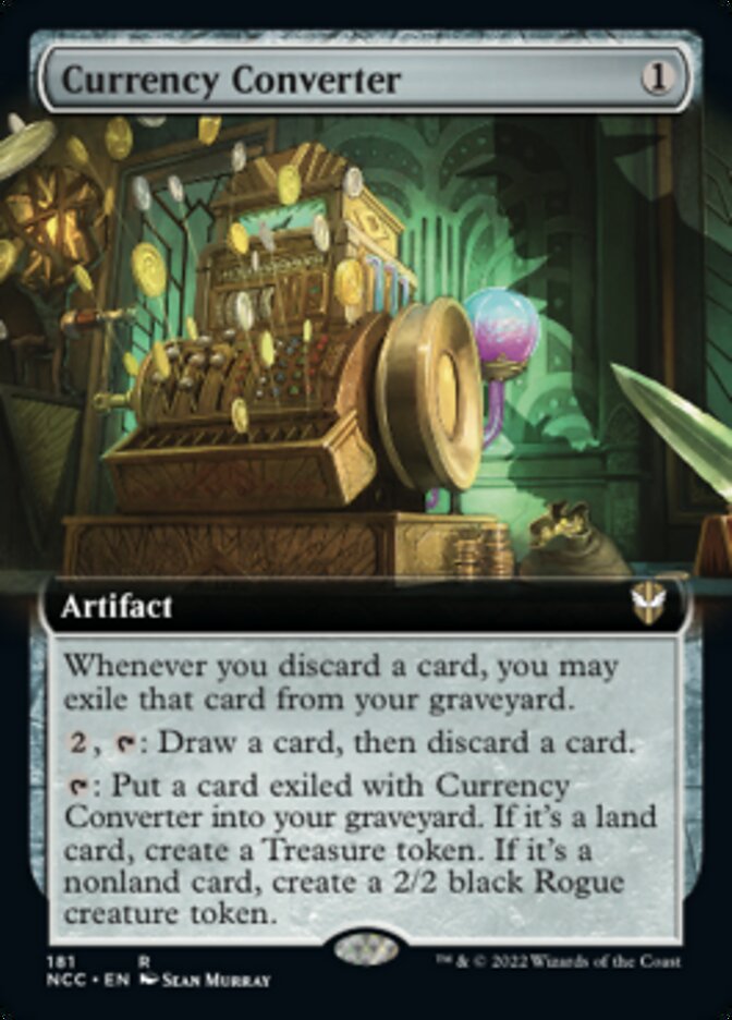 Currency Converter (Extended Art) [Streets of New Capenna Commander] | Gear Gaming Bentonville