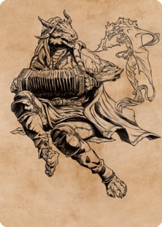 Korlessa, Scale Singer Art Card [Commander Legends: Battle for Baldur's Gate Art Series] | Gear Gaming Bentonville