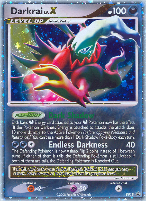 Darkrai LV.X (DP19) [Diamond & Pearl: Black Star Promos] | Gear Gaming Bentonville