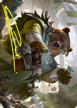 Professor of Zoomancy Art Card (Gold-Stamped Signature) [Strixhaven: School of Mages Art Series] | Gear Gaming Bentonville