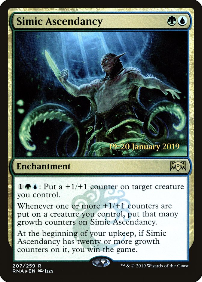 Simic Ascendancy [Ravnica Allegiance Prerelease Promos] | Gear Gaming Bentonville