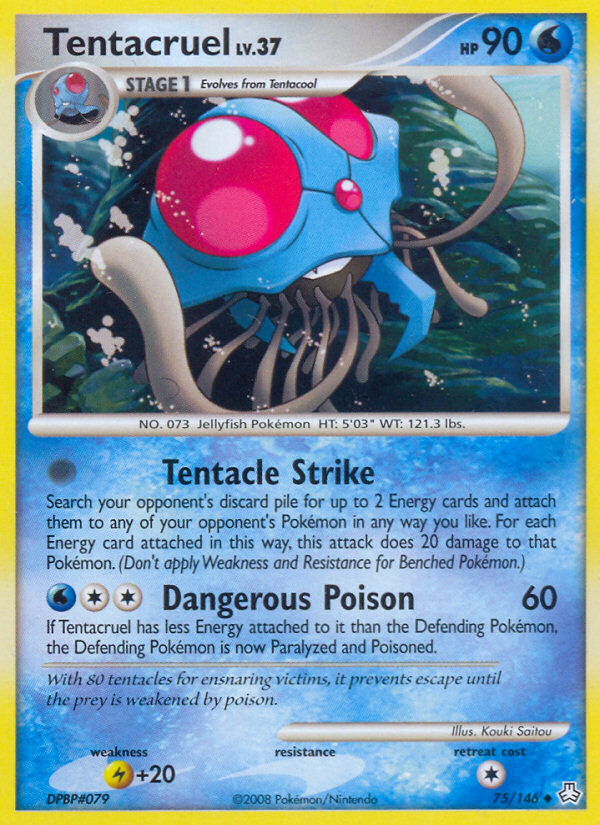 Tentacruel (75/146) [Diamond & Pearl: Legends Awakened] | Gear Gaming Bentonville