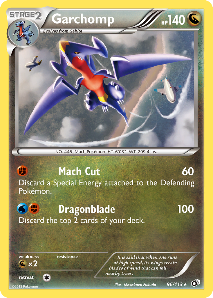 Garchomp (96/113) [Black & White: Legendary Treasures] | Gear Gaming Bentonville