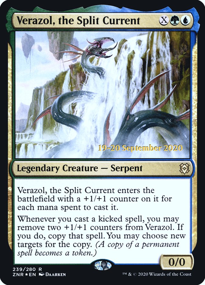 Verazol, the Split Current  [Zendikar Rising Prerelease Promos] | Gear Gaming Bentonville