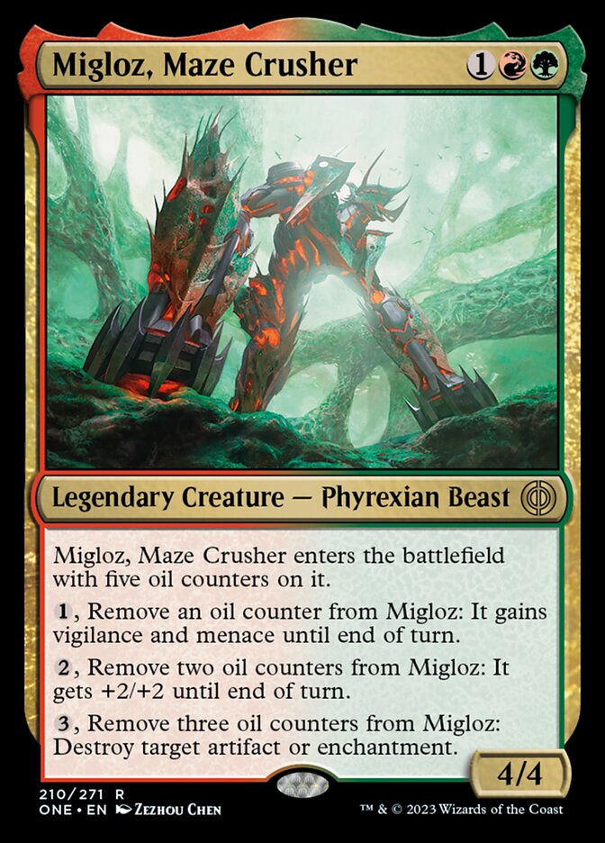 Migloz, Maze Crusher [Phyrexia: All Will Be One] | Gear Gaming Bentonville