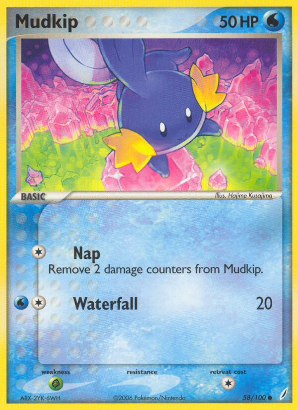 Mudkip (58/100) [EX: Crystal Guardians] | Gear Gaming Bentonville