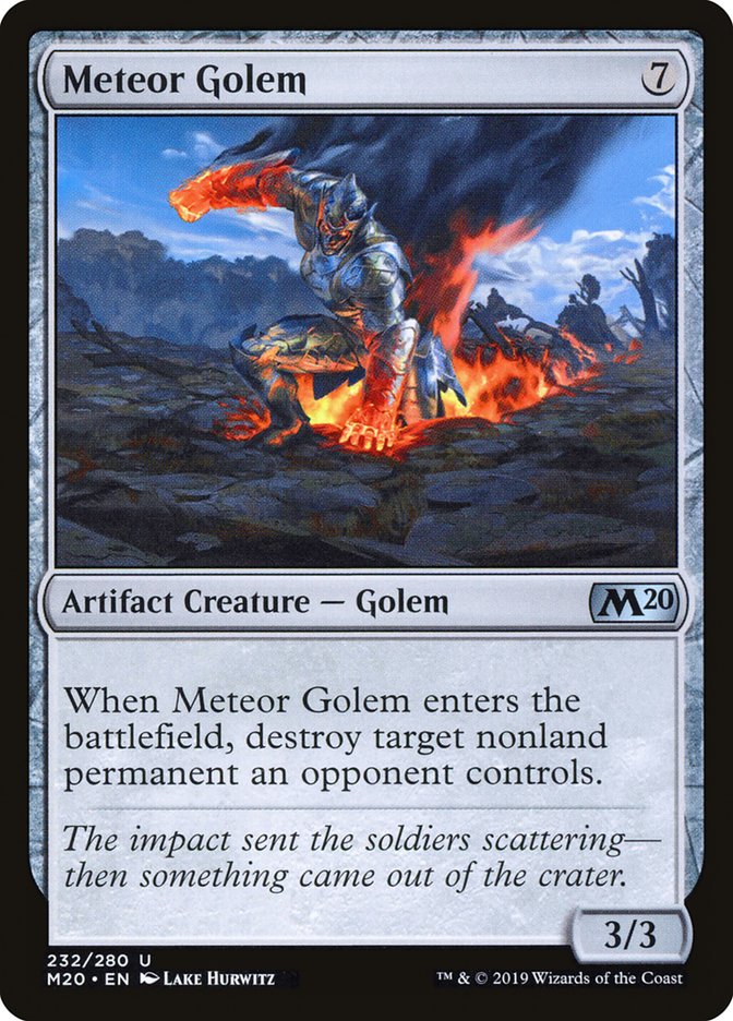 Meteor Golem [Core Set 2020] | Gear Gaming Bentonville