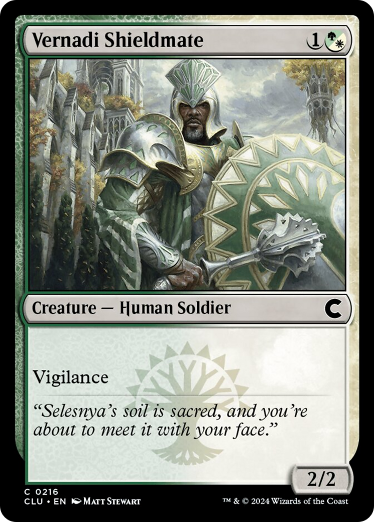 Vernadi Shieldmate [Ravnica: Clue Edition] | Gear Gaming Bentonville