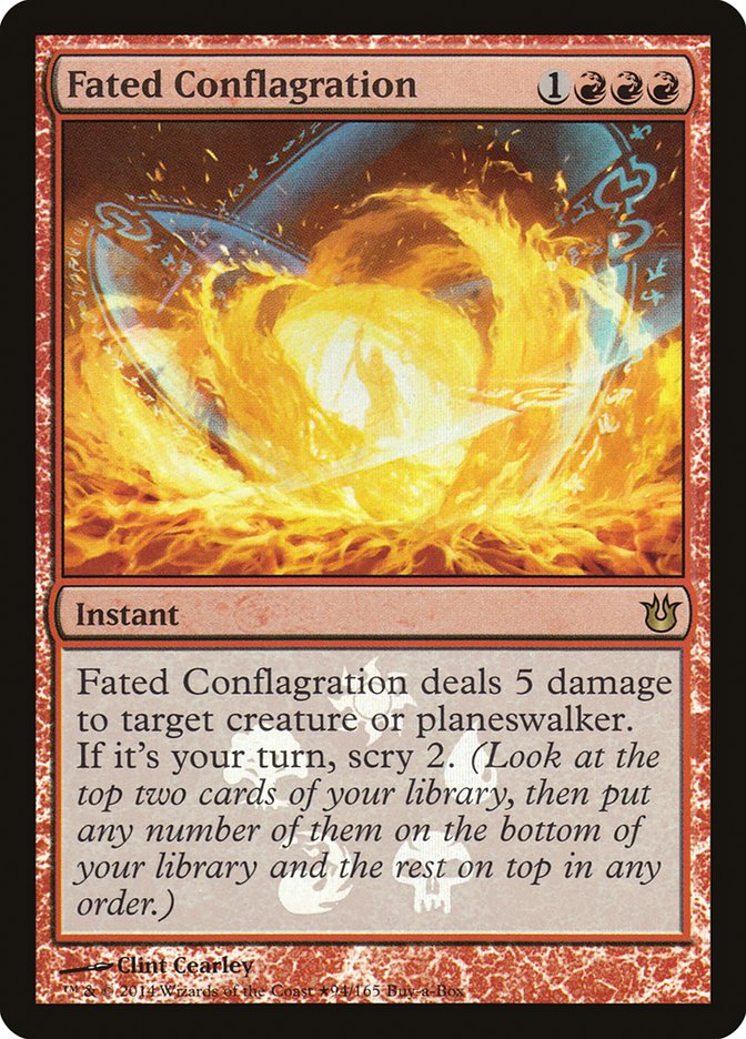 Fated Conflagration (Buy-A-Box) [Born of the Gods Promos] | Gear Gaming Bentonville