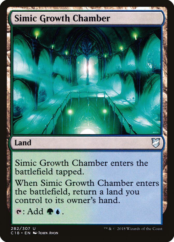 Simic Growth Chamber [Commander 2018] | Gear Gaming Bentonville