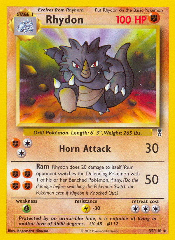 Rhydon (35/110) [Legendary Collection] | Gear Gaming Bentonville