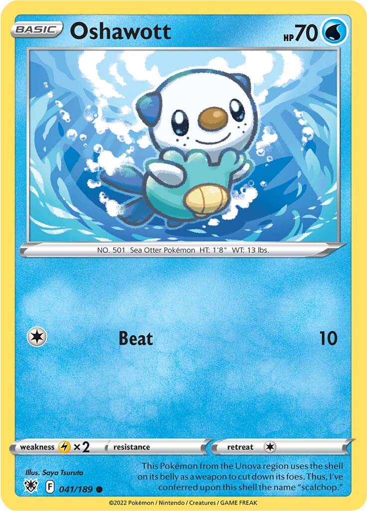 Oshawott (041/189) [Sword & Shield: Astral Radiance] | Gear Gaming Bentonville