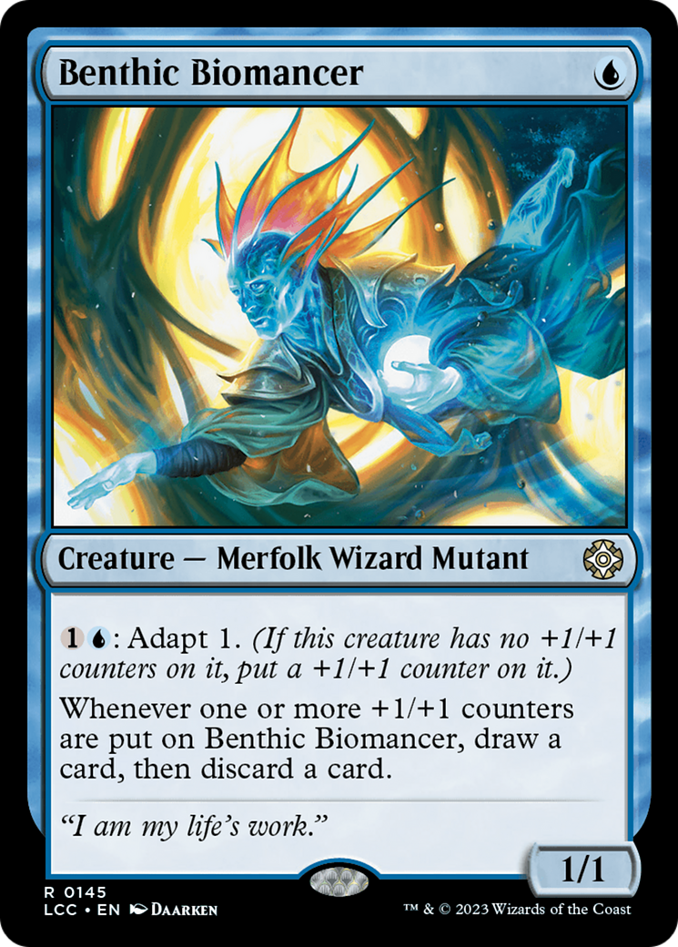 Benthic Biomancer [The Lost Caverns of Ixalan Commander] | Gear Gaming Bentonville