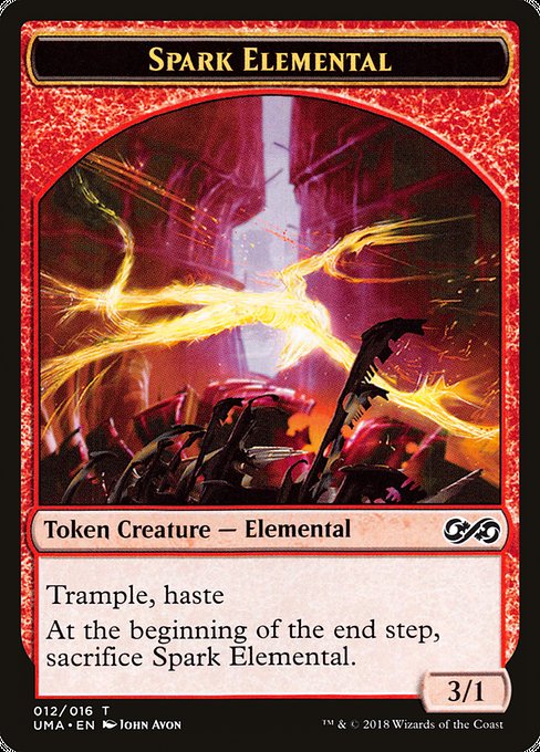 Spark Elemental Token [Ultimate Masters] | Gear Gaming Bentonville