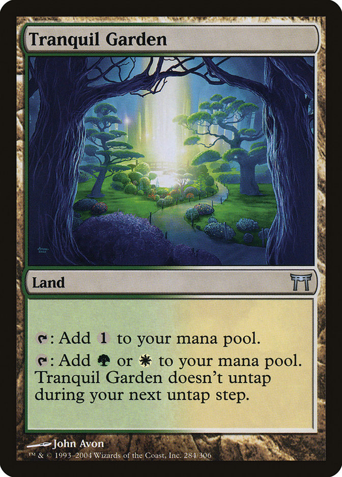 Tranquil Garden [Champions of Kamigawa] | Gear Gaming Bentonville