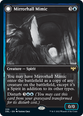 Mirrorhall Mimic // Ghastly Mimicry [Innistrad: Double Feature] | Gear Gaming Bentonville