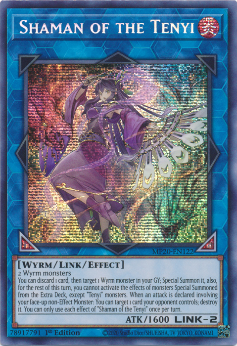 Shaman of the Tenyi [MP20-EN122] Prismatic Secret Rare | Gear Gaming Bentonville