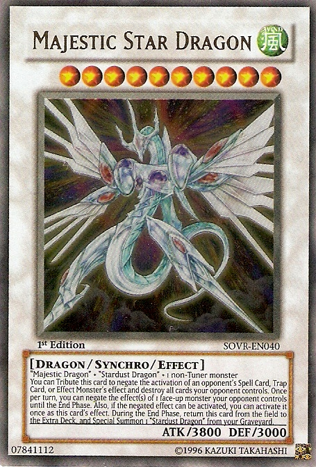 Majestic Star Dragon [SOVR-EN040] Ultra Rare | Gear Gaming Bentonville