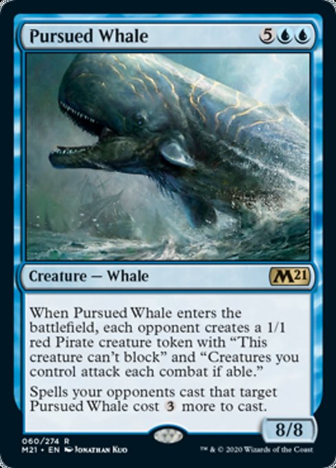 Pursued Whale [Core Set 2021] | Gear Gaming Bentonville