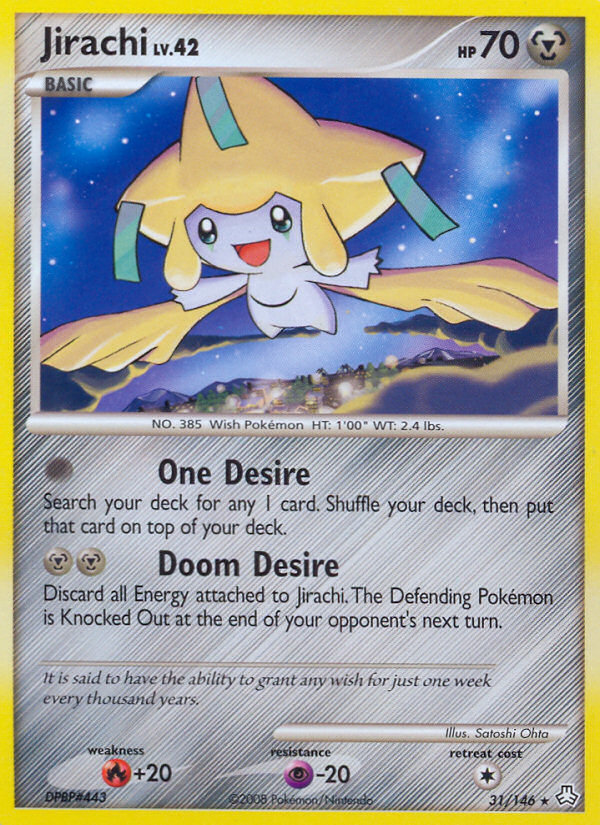 Jirachi (31/146) [Diamond & Pearl: Legends Awakened] | Gear Gaming Bentonville