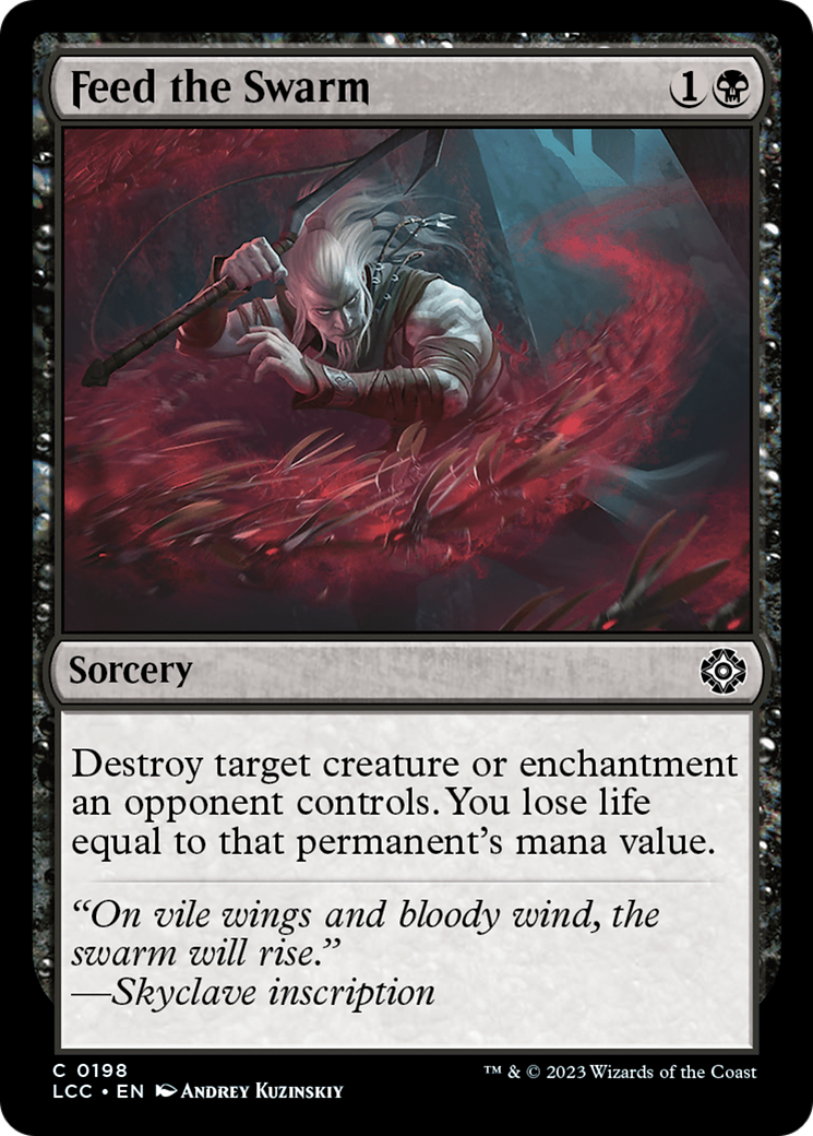 Feed the Swarm [The Lost Caverns of Ixalan Commander] | Gear Gaming Bentonville