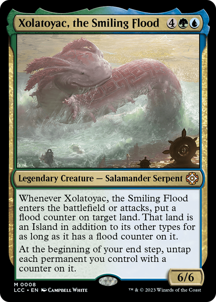 Xolatoyac, the Smiling Flood [The Lost Caverns of Ixalan Commander] | Gear Gaming Bentonville