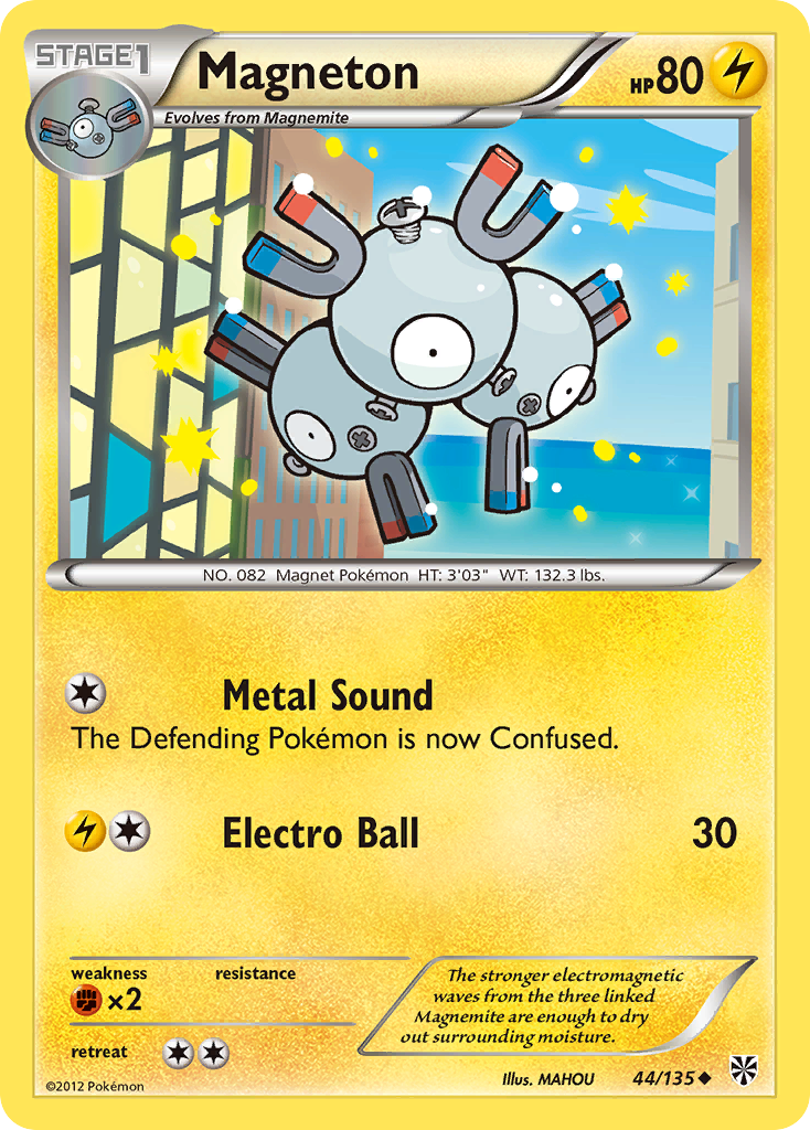 Magneton (44/135) [Black & White: Plasma Storm] | Gear Gaming Bentonville