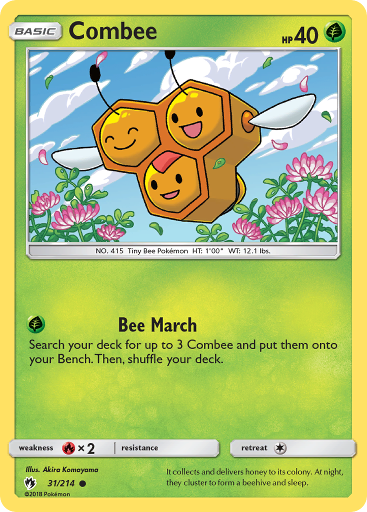 Combee (31/214) [Sun & Moon: Lost Thunder] | Gear Gaming Bentonville