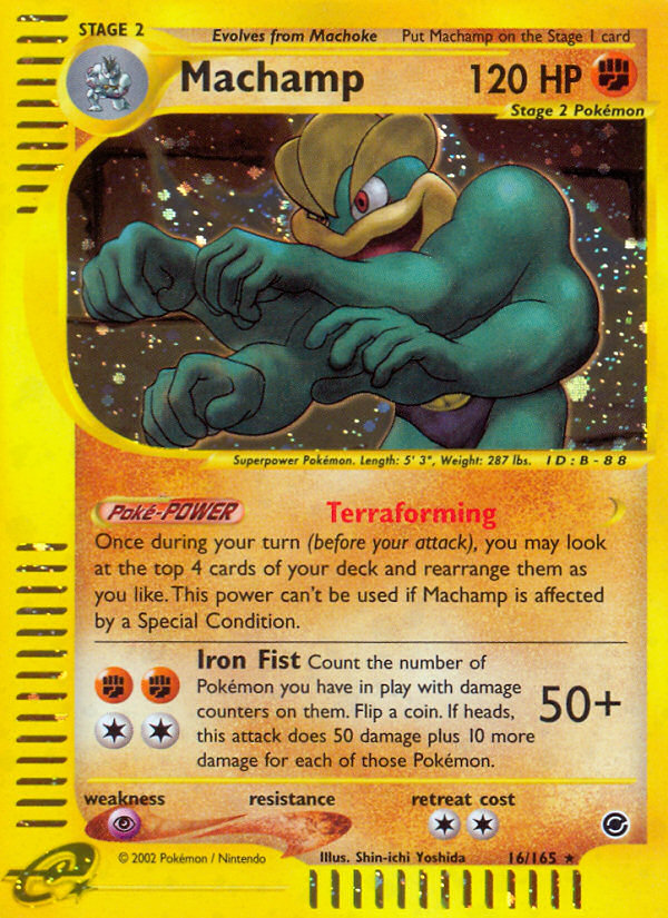 Machamp (16/165) [Expedition: Base Set] | Gear Gaming Bentonville