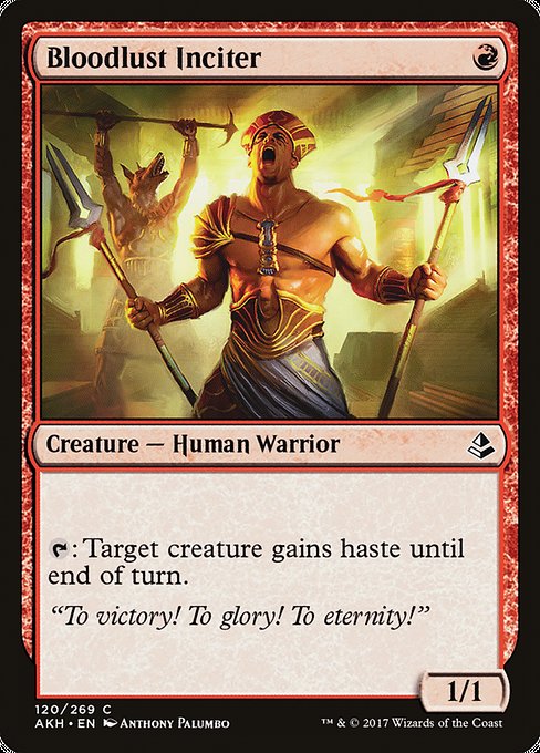 Bloodlust Inciter [Amonkhet] | Gear Gaming Bentonville