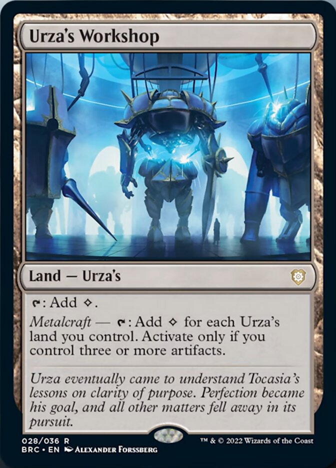 Urza's Workshop [The Brothers' War Commander] | Gear Gaming Bentonville