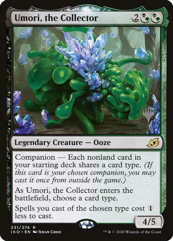 Umori, the Collector (Promo Pack) [Ikoria: Lair of Behemoths Promos] | Gear Gaming Bentonville