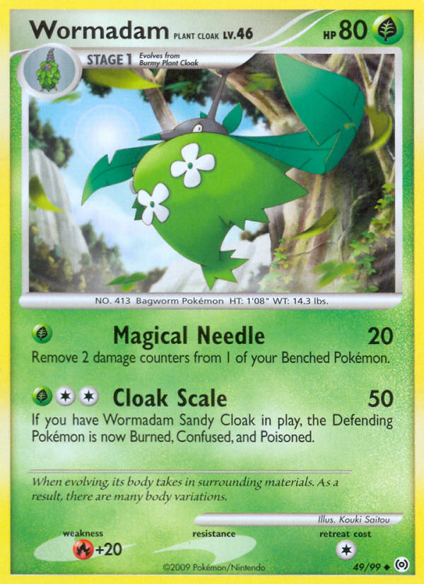 Wormadam Plant Cloak (49/99) [Platinum: Arceus] | Gear Gaming Bentonville